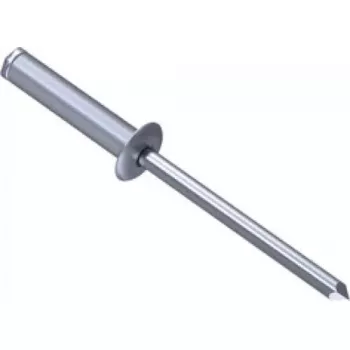 Aklasis kniedė GESIPA 1433471 aliuminis plienas pilka 6,5 mm 3 mm 10 mm