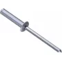 Kniedė aklinė GESIPA 1433472 aliuminis plienas pilka 6,5 mm galvutė 3 mm kotas 12 mm ilgio