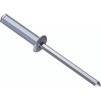Aklaknyte GESIPA 1433486 aliuminis plienas 8 mm galvutė 4 mm kotas 8 mm ilgis