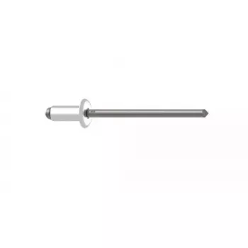 Aklakniedė GESIPA 1433488 Aliuminis Plienas 8mm Galvutė 4mm Kotas 12mm Ilgis