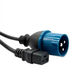 Maitinimo laidas ACT Powercord CEE1 - C19 juodas 2,5 m