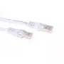 ACT White 20 metrų U/UTP CAT6A jungiamasis laidas su RJ45 jungtimis