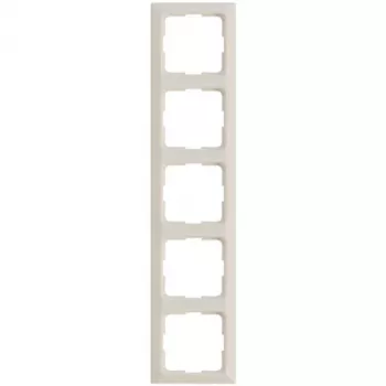 Legrand rėmelis 5 moduliams, modelis 776005, spalva mandelweiß