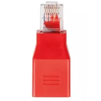 RJ-45 jungtis Schwaiger CKR01 531 raudona