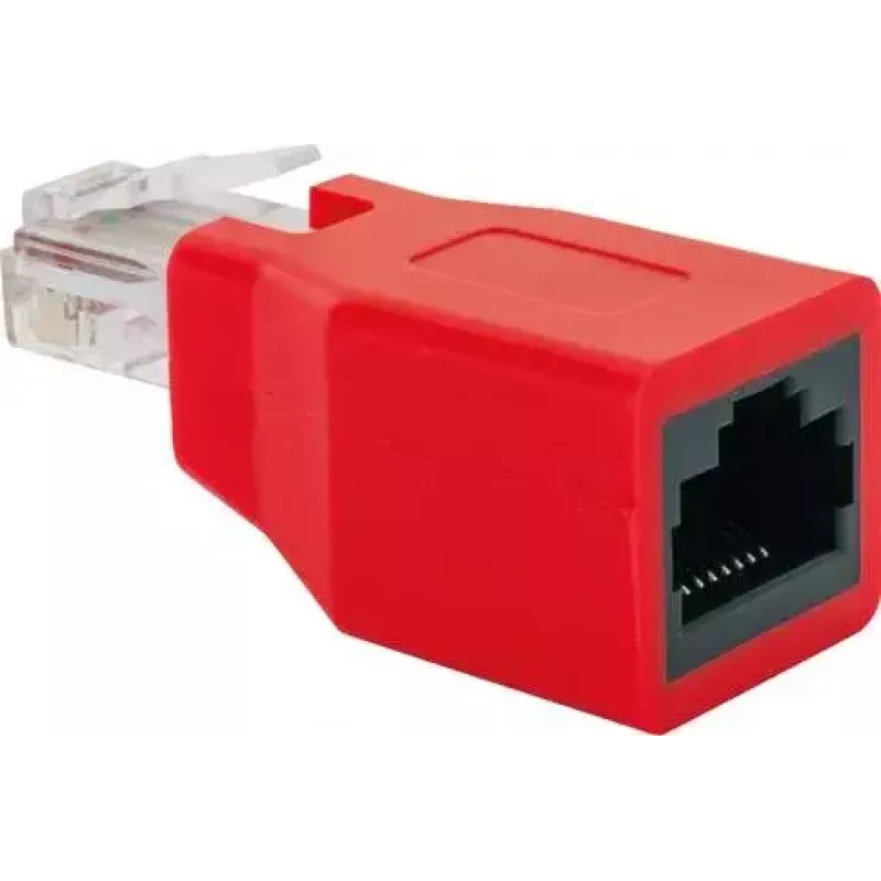 RJ-45 jungtis Schwaiger CKR01 531 raudona