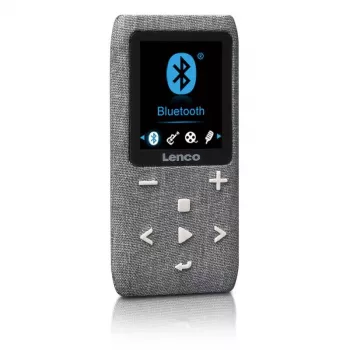 MP4 grotuvas Lenco Xemio-861 8 GB pilka USB 3.2 FM radijas