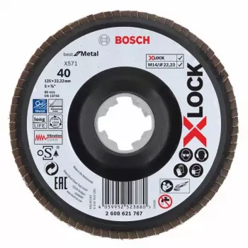 Bosch X571 šlifavimo diskas metalui