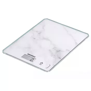 Virtuvinės elektroninės svarstyklės Soehnle Page Compact 300 marmuro spalvos