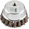 Šepečių puodelis KWB 719206 Vielinis ratas 6,6 cm