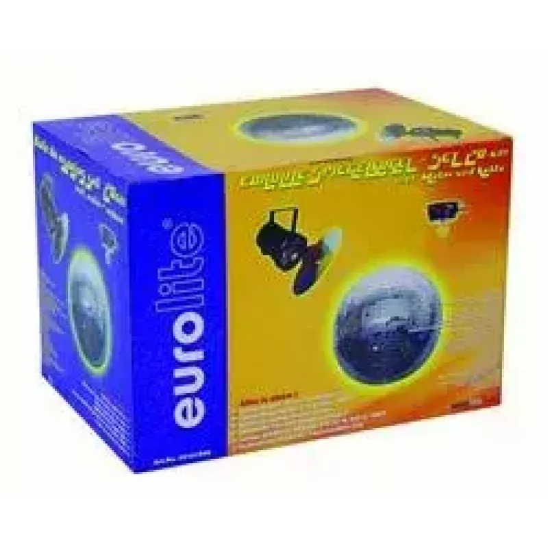 Veidrodinio rutulio rinkinys 20cm Eurolite Multicolour 30W 230V