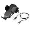 Hama FC10 Motion belaidis greitasis automobilinis kroviklis juodas, metalinis