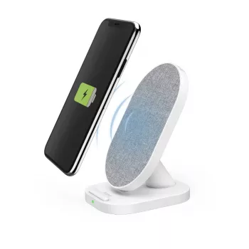 Hama QI-FC10S-Fab belaidė įkrovimo stotelė Smartphone White USB