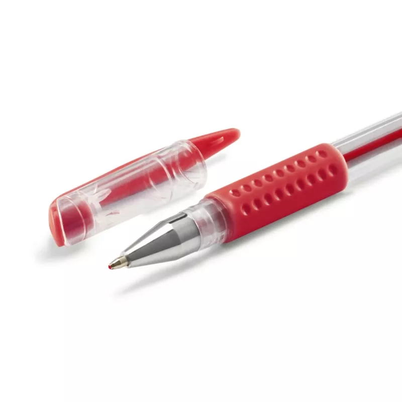Hama Basic rašikliai su gaubtuvu, geliniai, juoda, mėlyna, žalia, raudona, 4 vnt.
