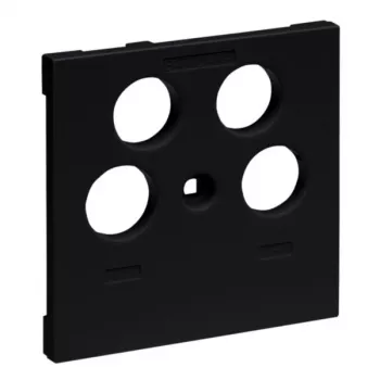Legrand 765357 lizdo dangtelis / jungiklio apdaila Juoda
