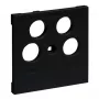 Legrand 765357 lizdo dangtelis / jungiklio apdaila Juoda