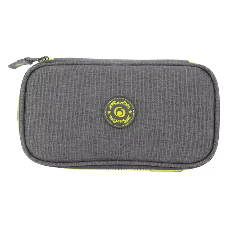 Pieštukinė Herlitz beatBox ABC poliesteris pilka geltona 225x120x70mm