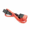 ACT maitinimo laidas C19 IEC Lock - C20 IEC Lock dvigubas fiksavimas raudonas 1 m, PC3633
