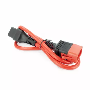 ACT maitinimo laidas C19 IEC Lock – C20 IEC Lock Dual Locking raudonas 3 m, PC3641