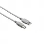 Hama 00200902 USB kabelis USB 2.0 5 m USB A USB B pilkas