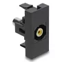 DeLOCK Easy 45 lizdas RCA juoda geltona Moteris Moteris