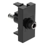 DeLOCK Easy 45 nuolatinės srovės lizdas juodas Moteriškas Vyriškas 45mm