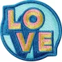 LAUT MAGMOJI audinio pliušinis ženkliukas Aqua/Geltona, 1 vnt.