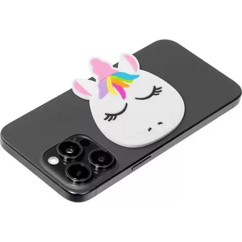 LAUT MAGMOJI dekoratyvinis ženklelis PVC baltas su MagSafe
