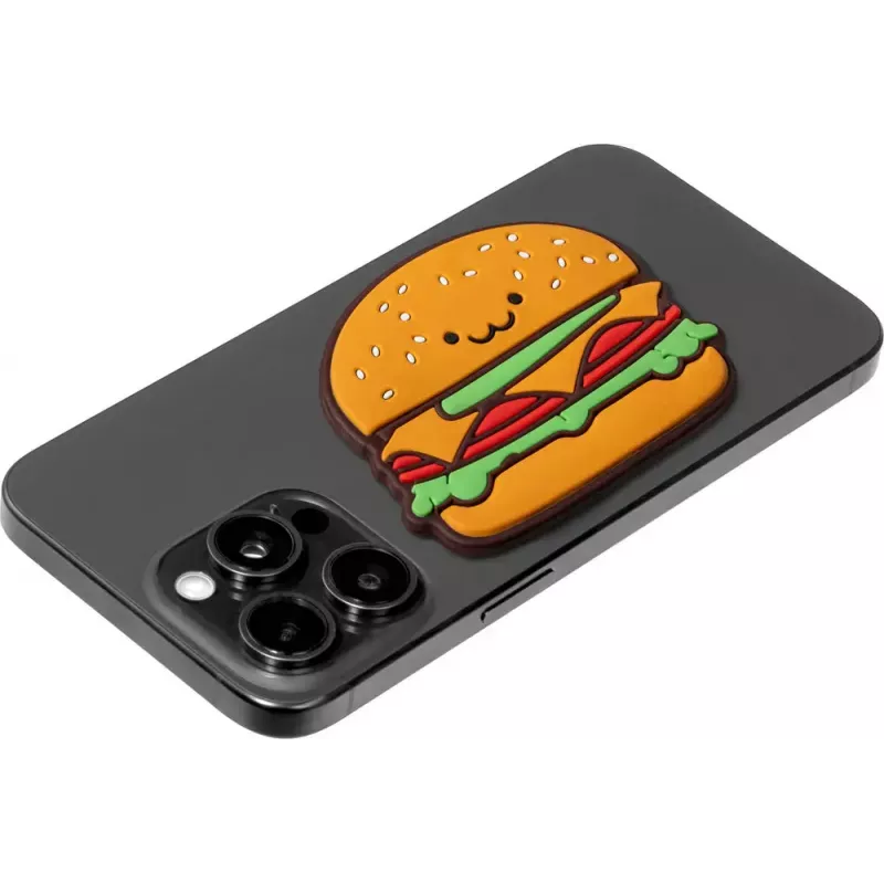 LAUT MAGMOJI Magnetinis telefono ženkliukas LAUT MAGMOJI Hamburger PVC Įvairiaspalvis