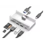 Equip 128968 USB 3.2 Gen 1 (3.1 Gen 1) Type-A 5000 Mbit/s aliuminio USB šakotuvas