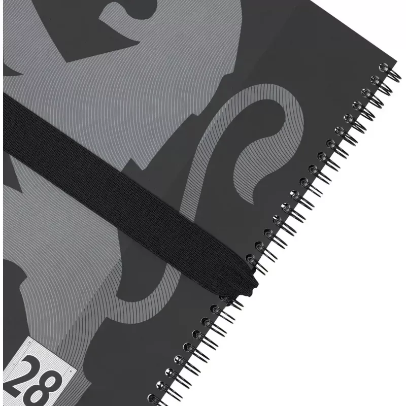 Minkštas penalas Oxford 400183590 juodas 220x70x90 mm