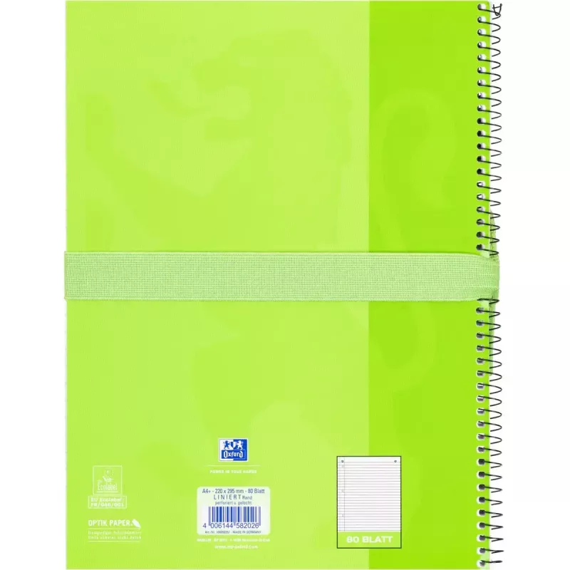 Minkštas penalas Oxford 400183591 Žalias 220x70x90 mm