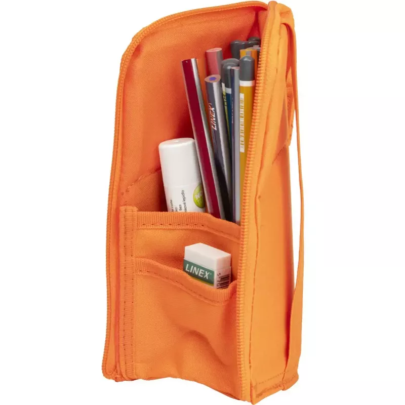 Minkštas penalas Oxford 400183528 Oranžinis 220x70x90 mm