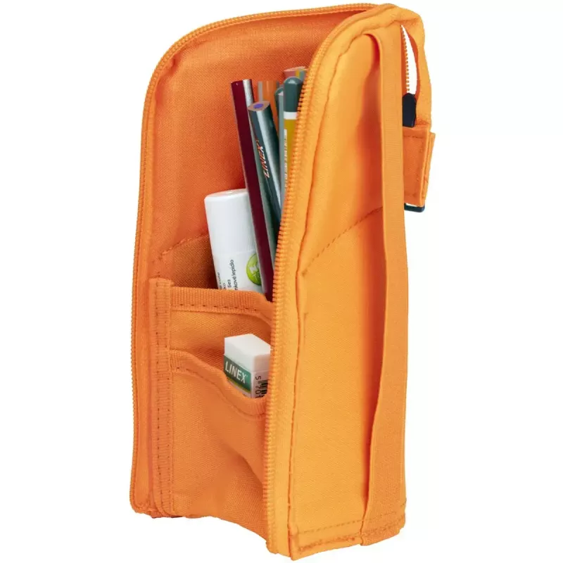 Minkštas penalas Oxford 400183528 Oranžinis 220x70x90 mm