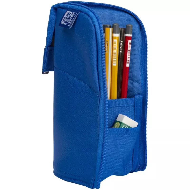 Minkštas penalas Oxford 400183529 Mėlynas 220x70x90 mm