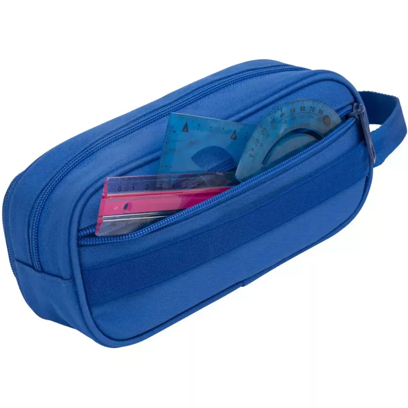 Minkštas penalas Oxford 400183522 mėlynas 220x70x90 mm
