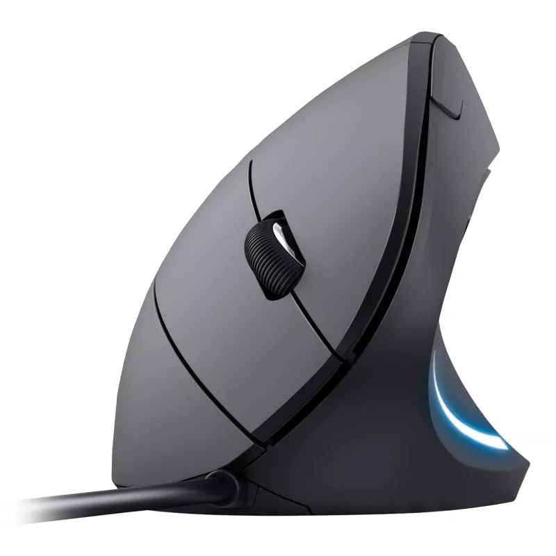 Equip 245118 vertikali ergonominė pelė, dešinei rankai, USB-A, optinė, 3200 DPI