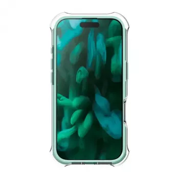 LAUT AERO PROTECT dėklas iPhone 17, mėtų permatomas