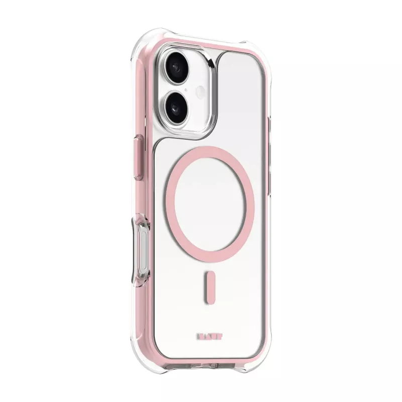 Dėklas LAUT AERO PROTECT iPhone 17 16 cm Rožinis Peršviečiamas