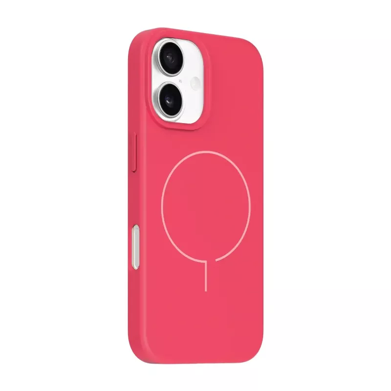 LAUT HUEX SLIM dėklas iPhone 17, koralų spalva