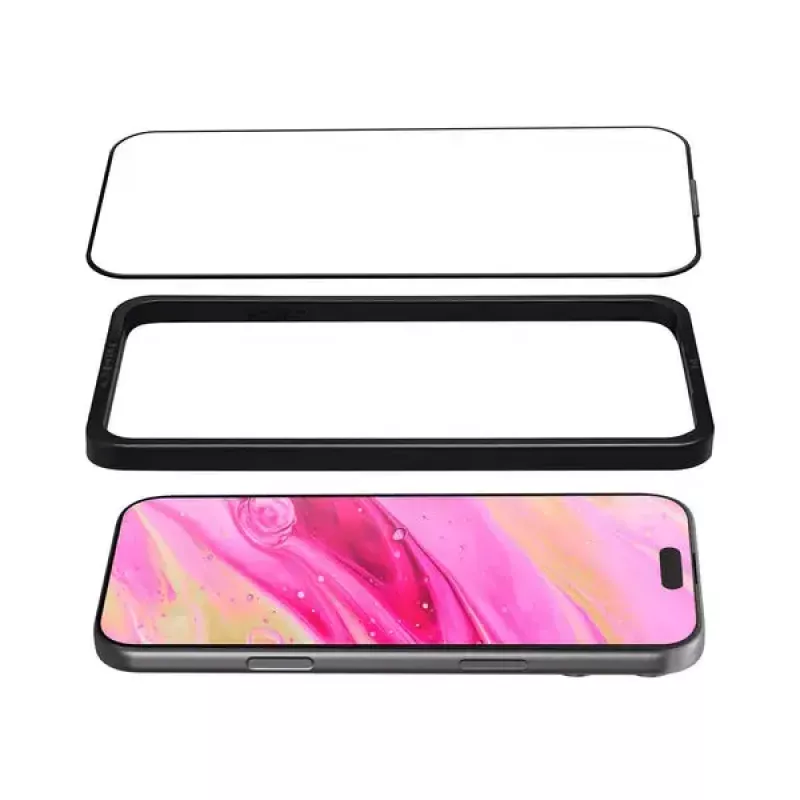 LAUT PRIME GLASS Skaidrus apsauginis stiklas Apple iPhone 17 Pro – nuo dulkių, smūgių ir įbrėžimų