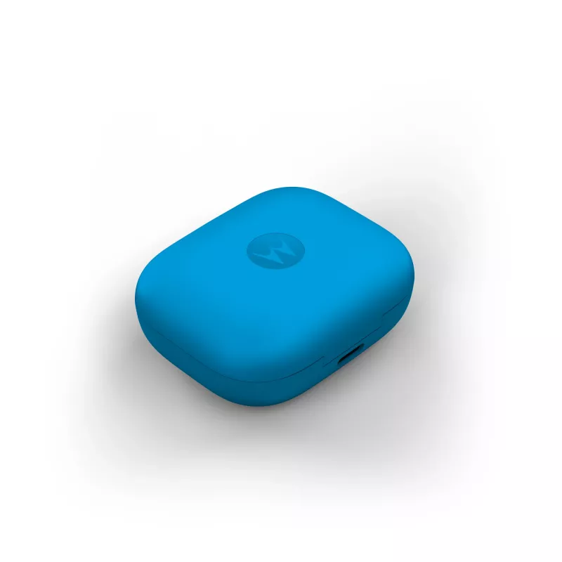 Motorola Moto Buds Bass belaidės ausinės TWS mėlynos
