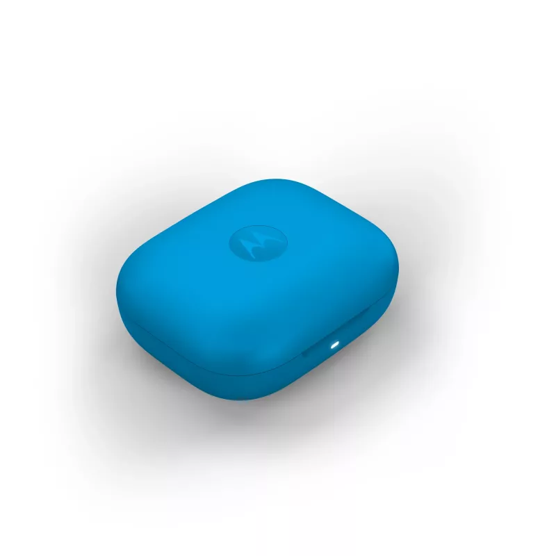 Motorola Moto Buds Bass belaidės ausinės TWS mėlynos