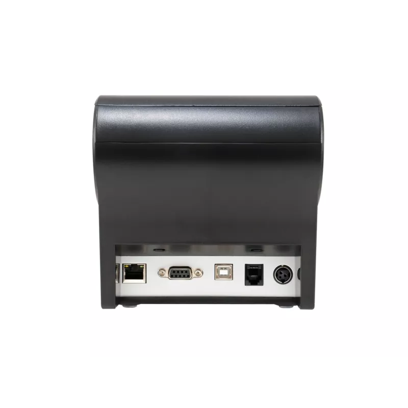 Terminis kvitų spausdintuvas EQUIP 58/80mm su automatiniu pjaustytuvu, USB/Ethernet/Serial, stalčiui, 203x203 DPI