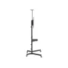 TV vežimėlis EQUIP 37–70 col. Economy, 70 kg, VESA 100x100–600x400, aukštis 1337–1430 mm, pakreipimas -10°–5°, juodas