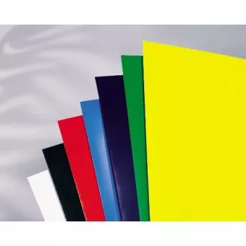 GBC Binding Covers HiGloss A4 250gsm – blizgūs mėlyni viršeliai, A4, 100 vnt.