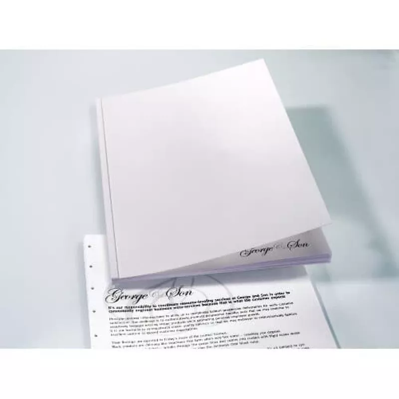 GBC Binding Covers Regency A4 viršeliai, A4, oda, kartonas, juoda, 211 mm, 299 mm, 45 mm