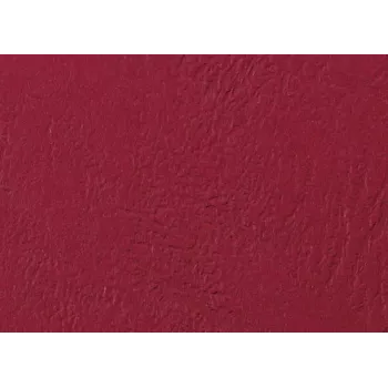 GBC LeatherGrain įrišimo viršeliai 250gsm A4 tamsiai raudoni (100 vnt.)