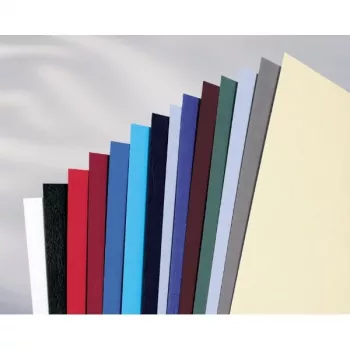 GBC LeatherGrain viršeliai įrišimui 250gsm A4 tamsiai žalia (100 vnt.)