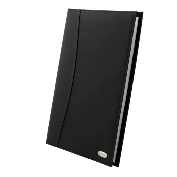 Rexel Soft Touch Smooth A4 aplankalas su 36 kišenėmis, juodas