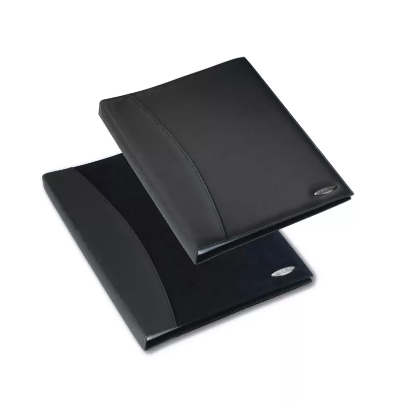 Rexel Soft Touch Smooth A4 aplankalas su 36 kišenėmis, juodas